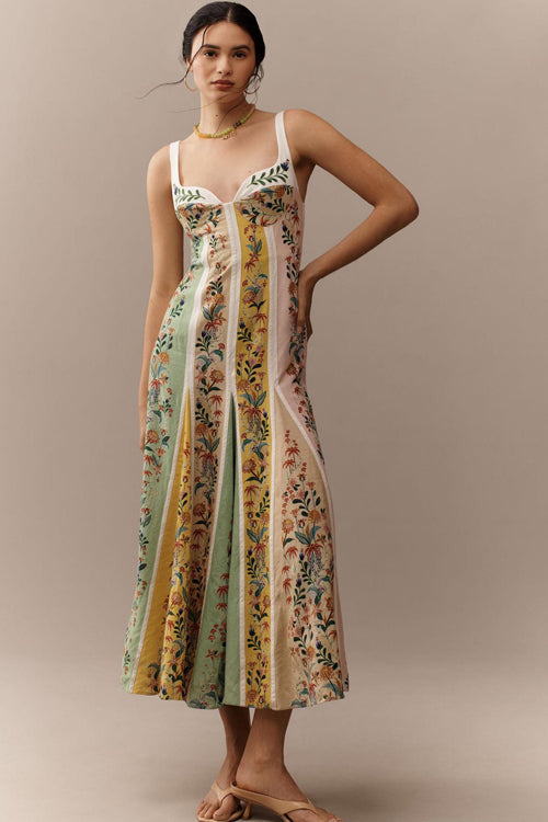 Field Day Printed Midi Dress