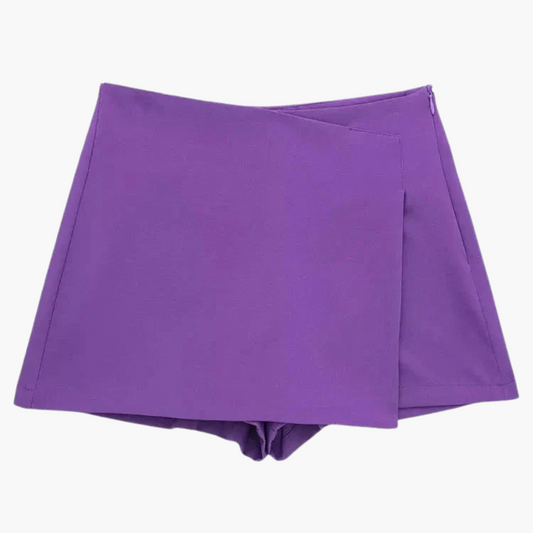 Rosie | High-Waisted Skort with Pleated Design