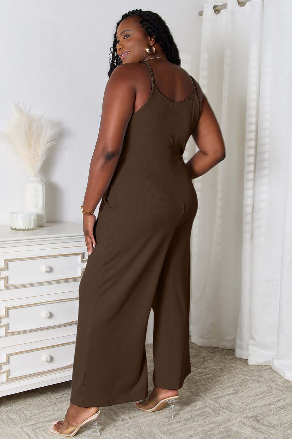 Swageye Full Size Easy Glam Jumpsuit