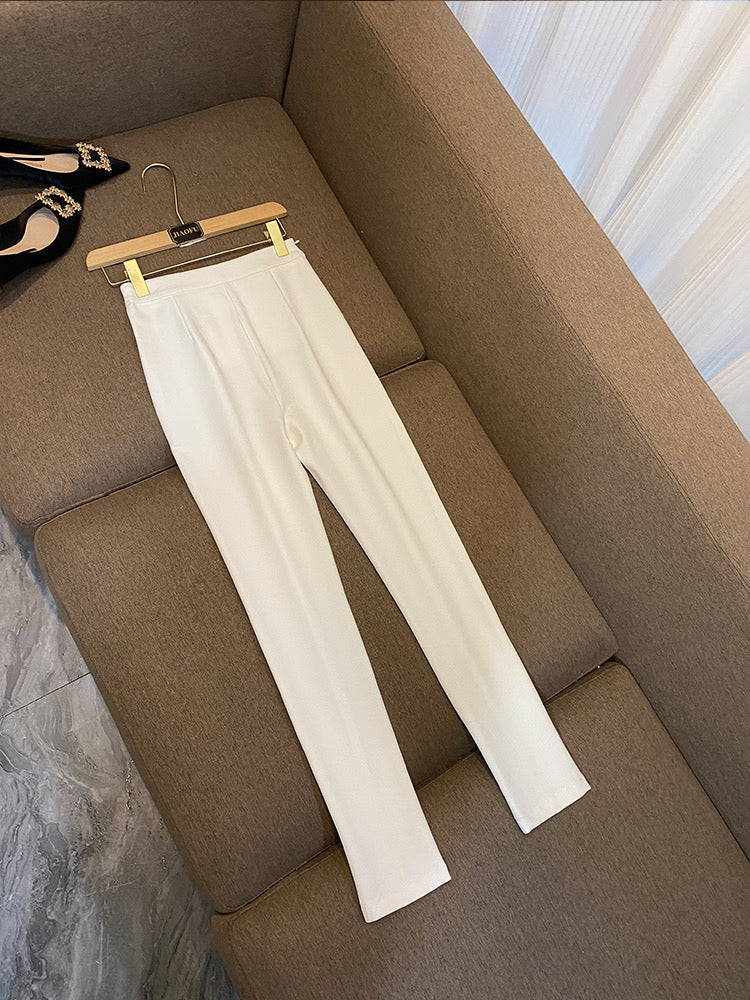 Aline button pants