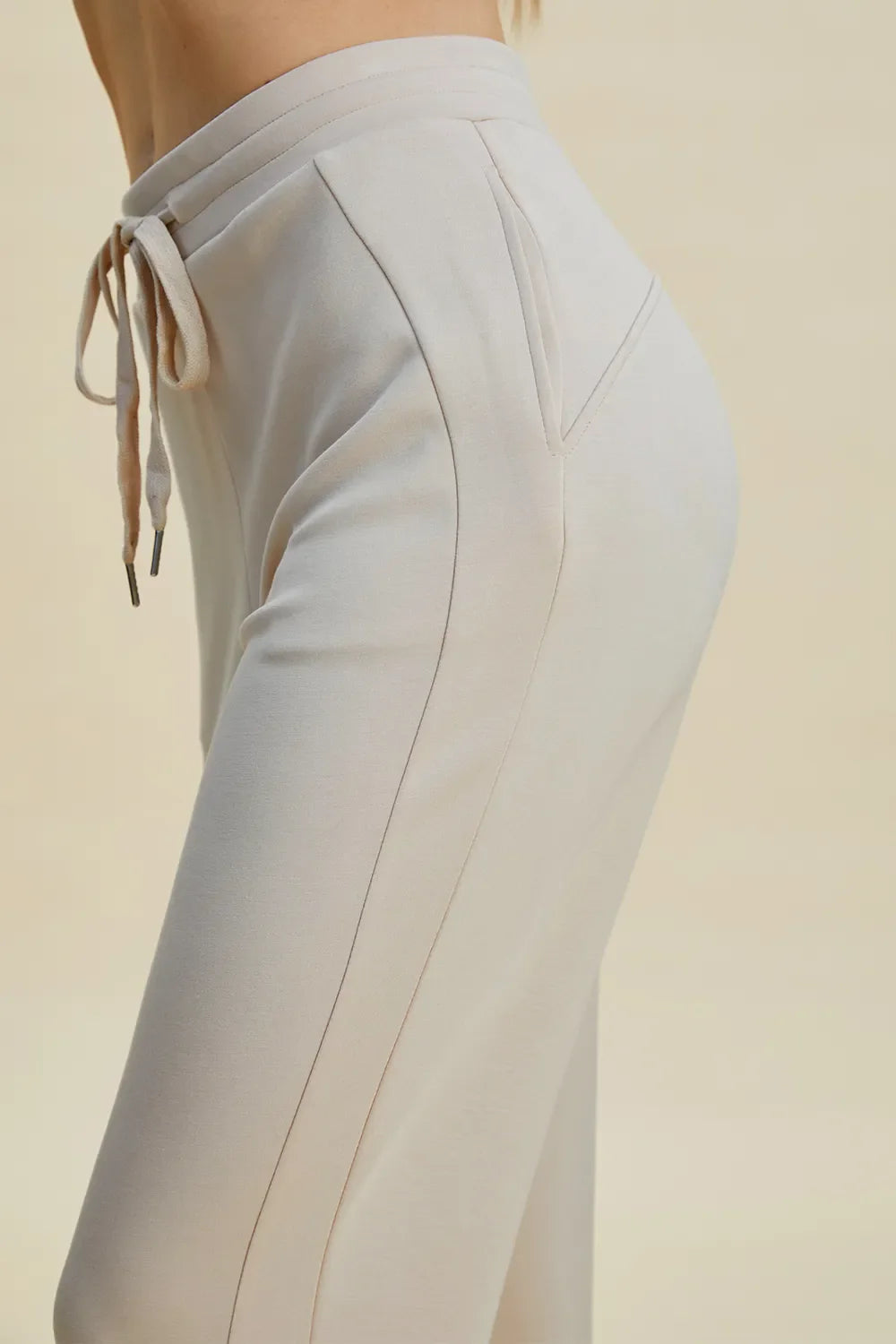 Comfy Air Scuba Drawstring High Waist Joggers