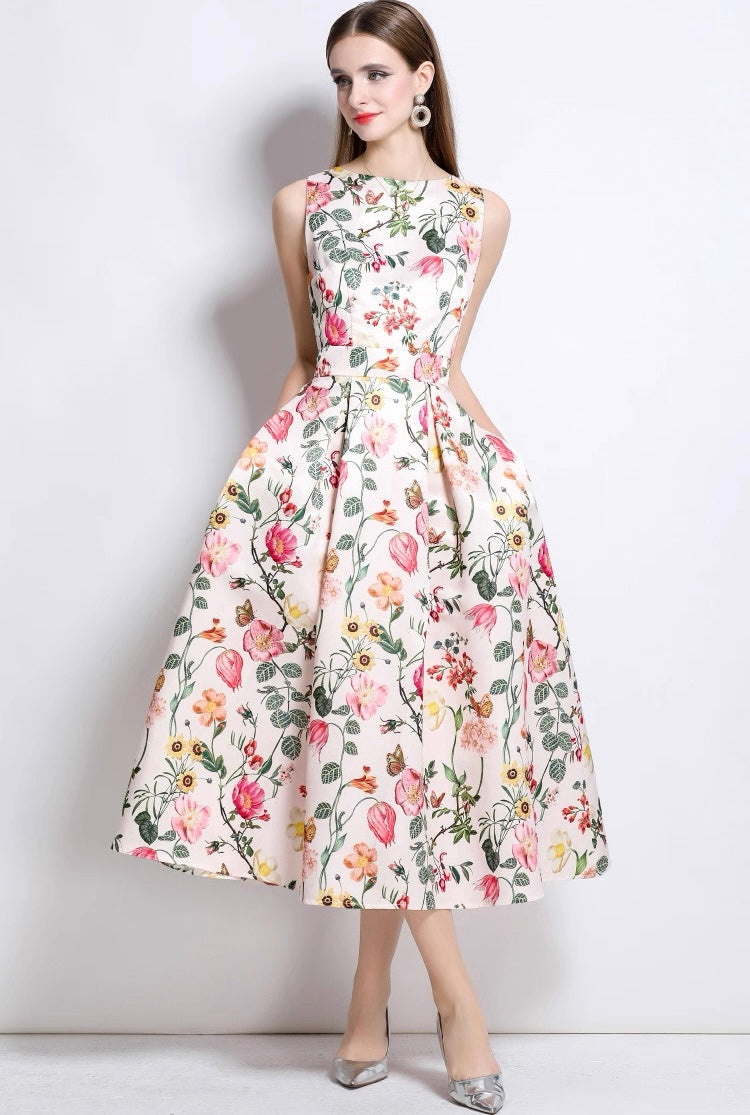 Jardin Midi Dress
