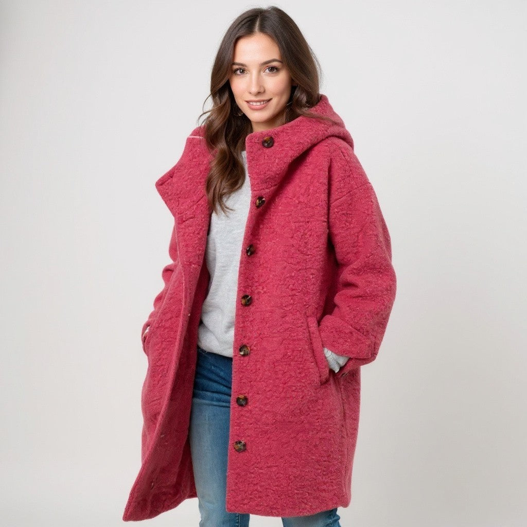 Bambi™ – Cozy Mid-Length Everyday Coat