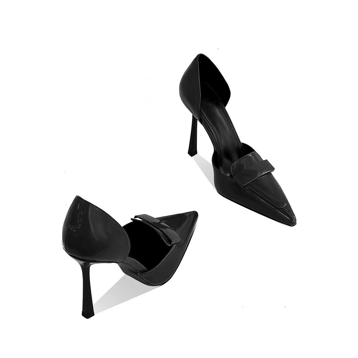 Vivienne Pointed-Toe Loafer Pumps