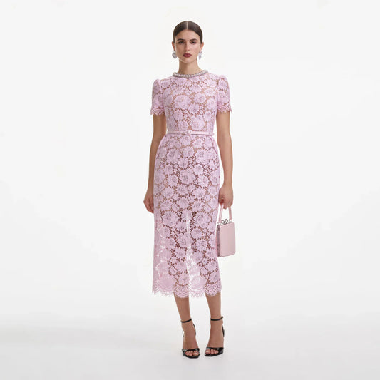 Rosalie Midi Lace Dress
