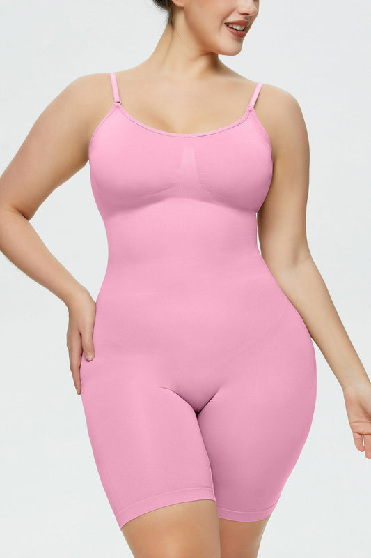 Shaping Spaghetti Strap Romper – Full Size, Flattering