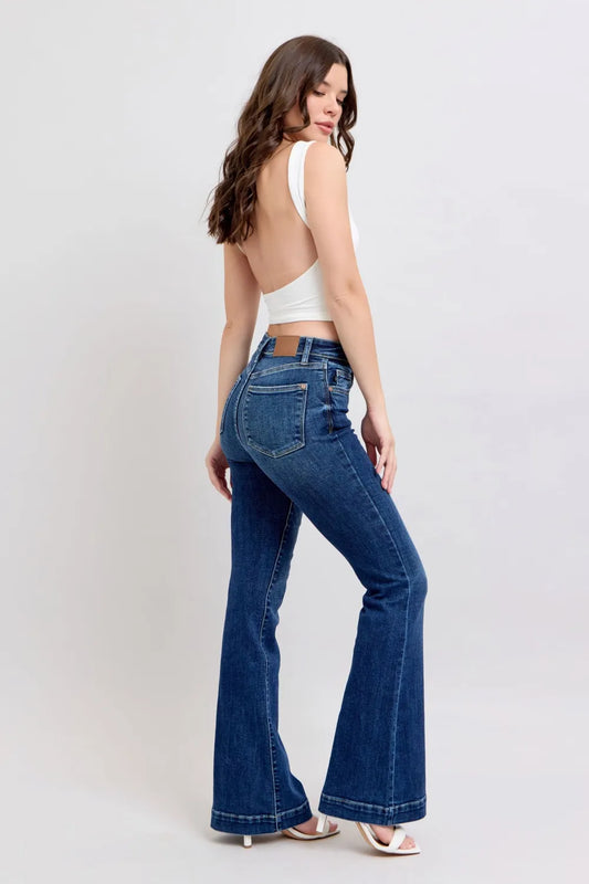 Signature High Rise Flare Jeans