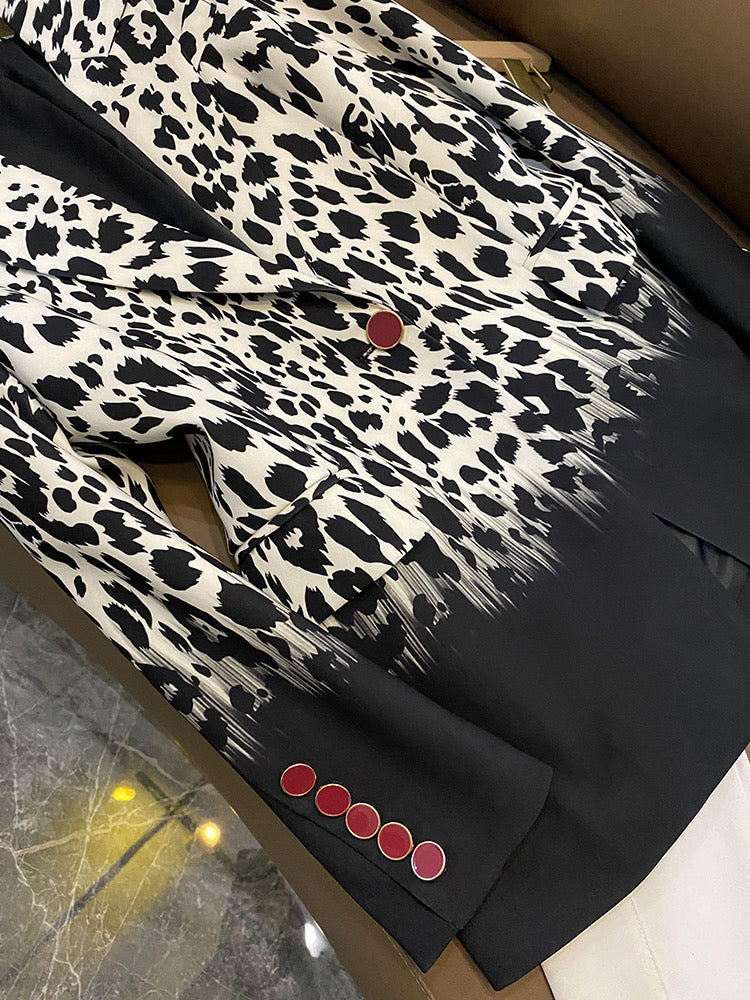 Shadia Zebra blazer