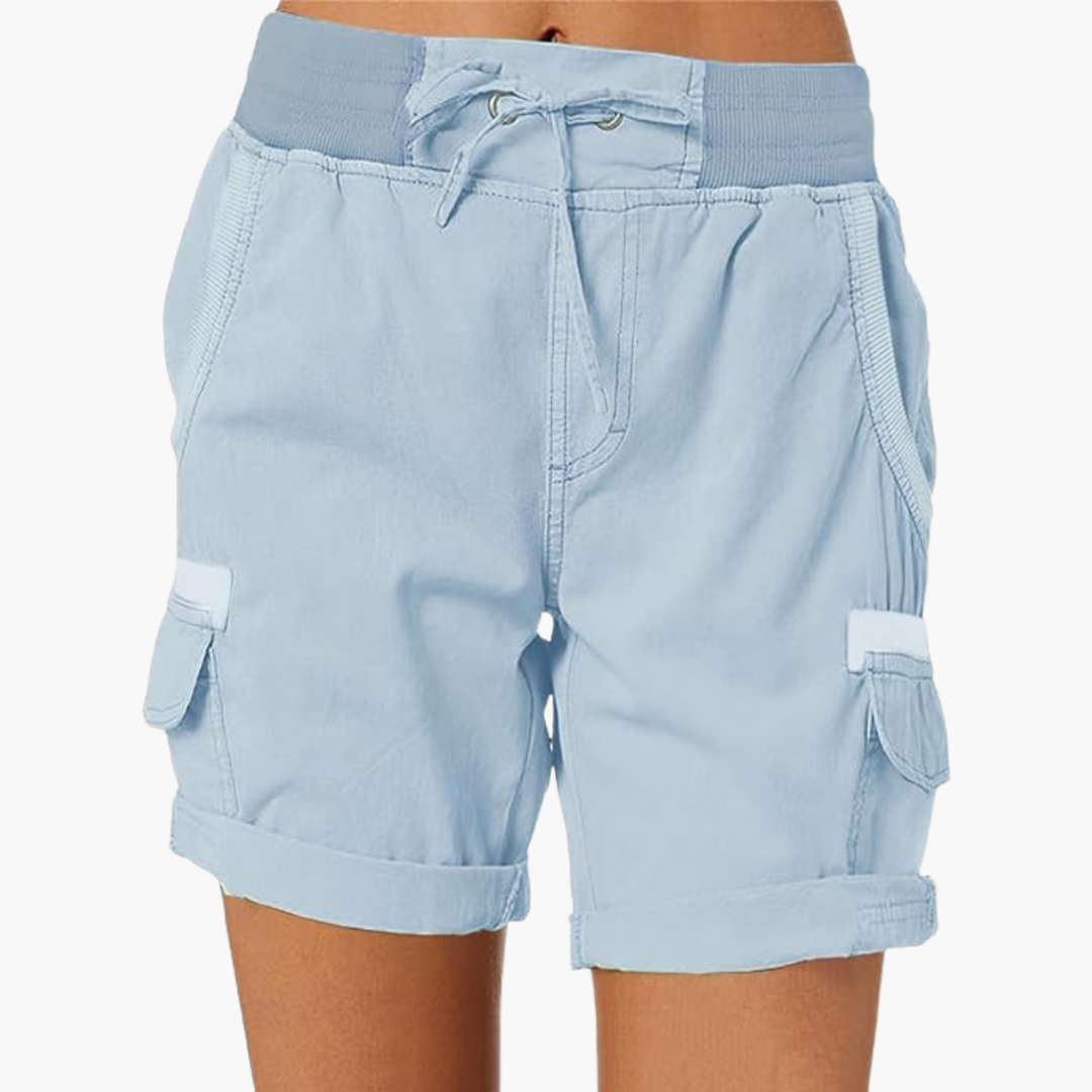 Short cargo confortable pour femme - Idéal pour une utilisation décontractée et pratique
