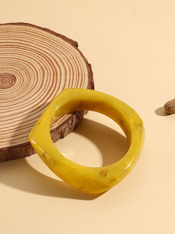 Irregular Bracelet Yellow F