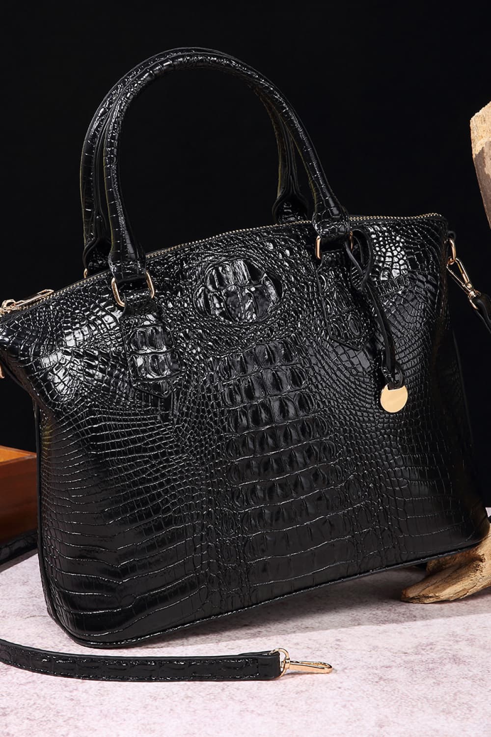 PU Leather Handbag (Medium) | Everyday Shoulder Bag