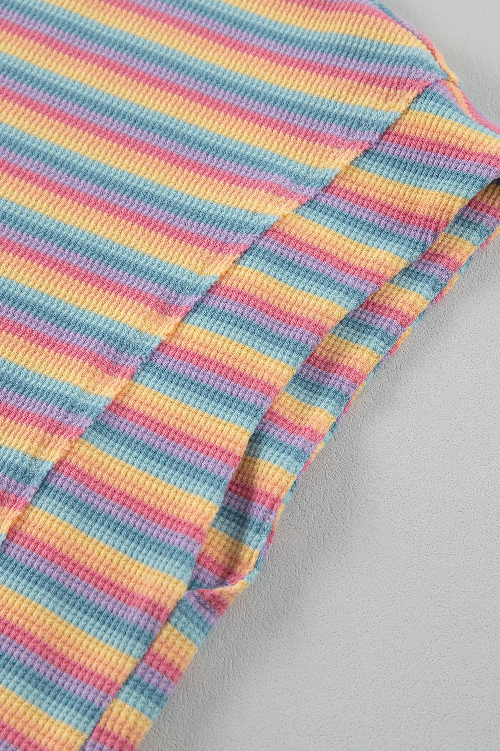 Striped Top and Shorts Set