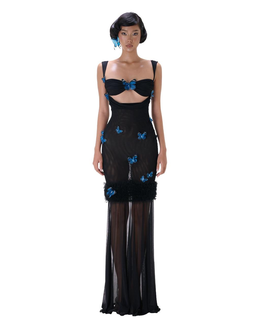 Lumina Maxi Dress - Black