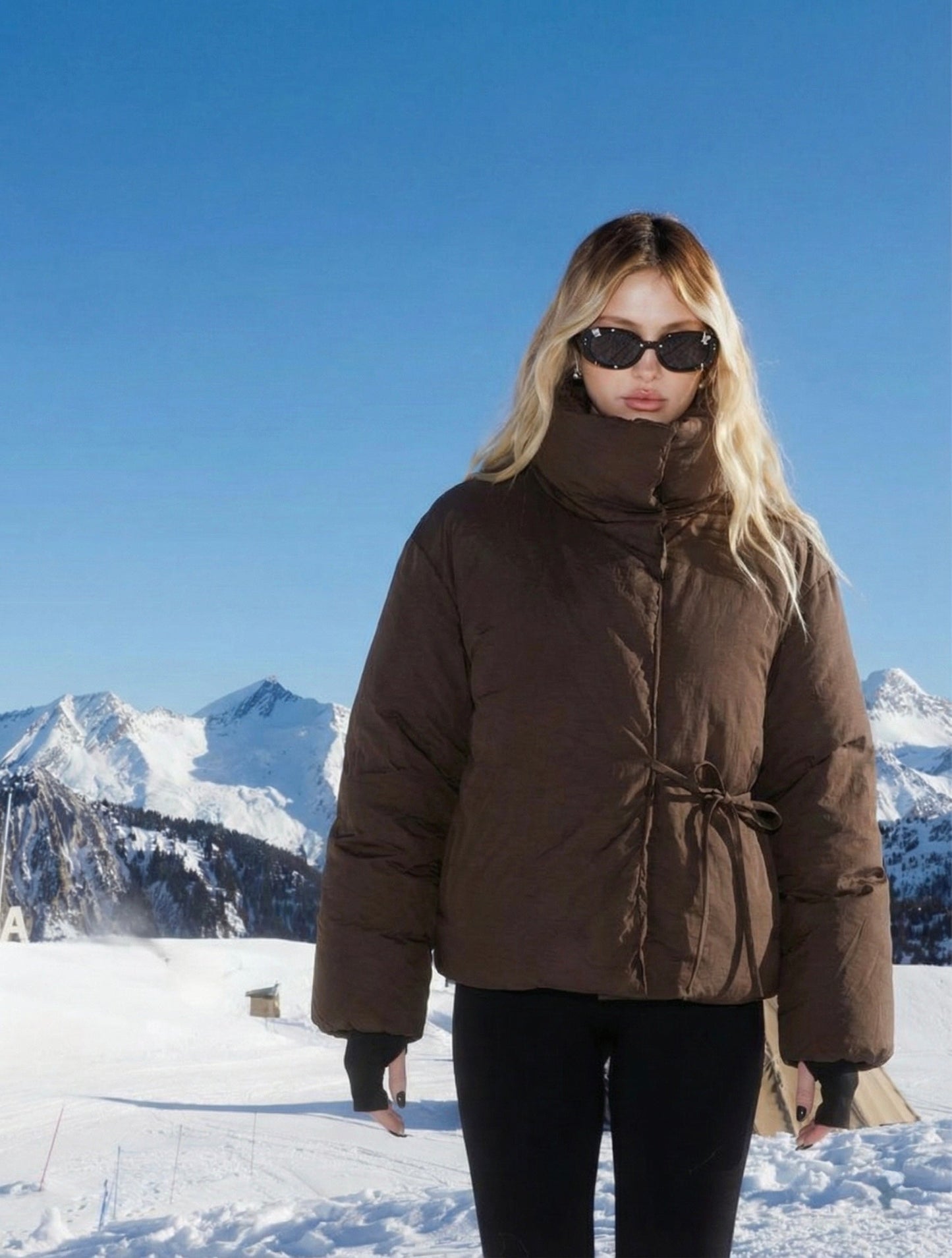 Lottie | Windproof Waterproof Wrap Puffer Jacket