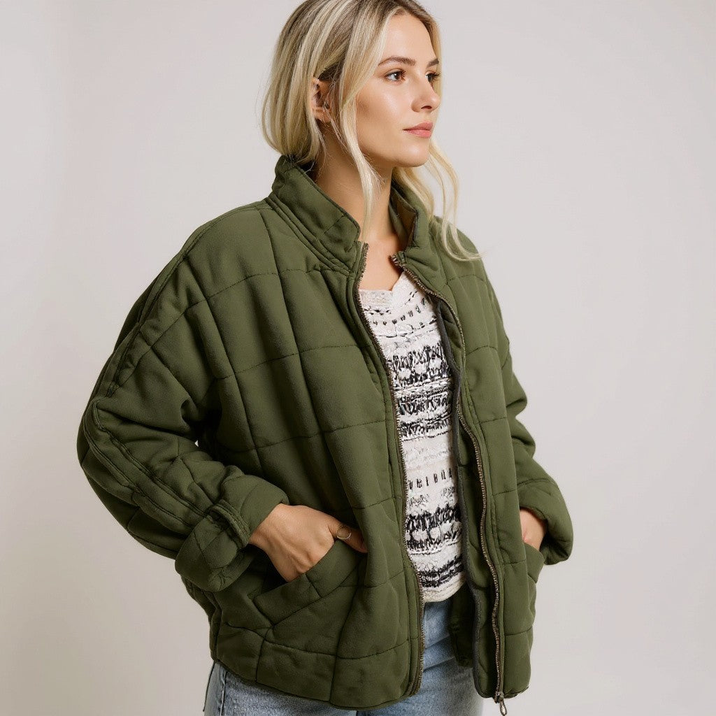 Josiane™ | Lined Jacket with Elegant Oversized Look