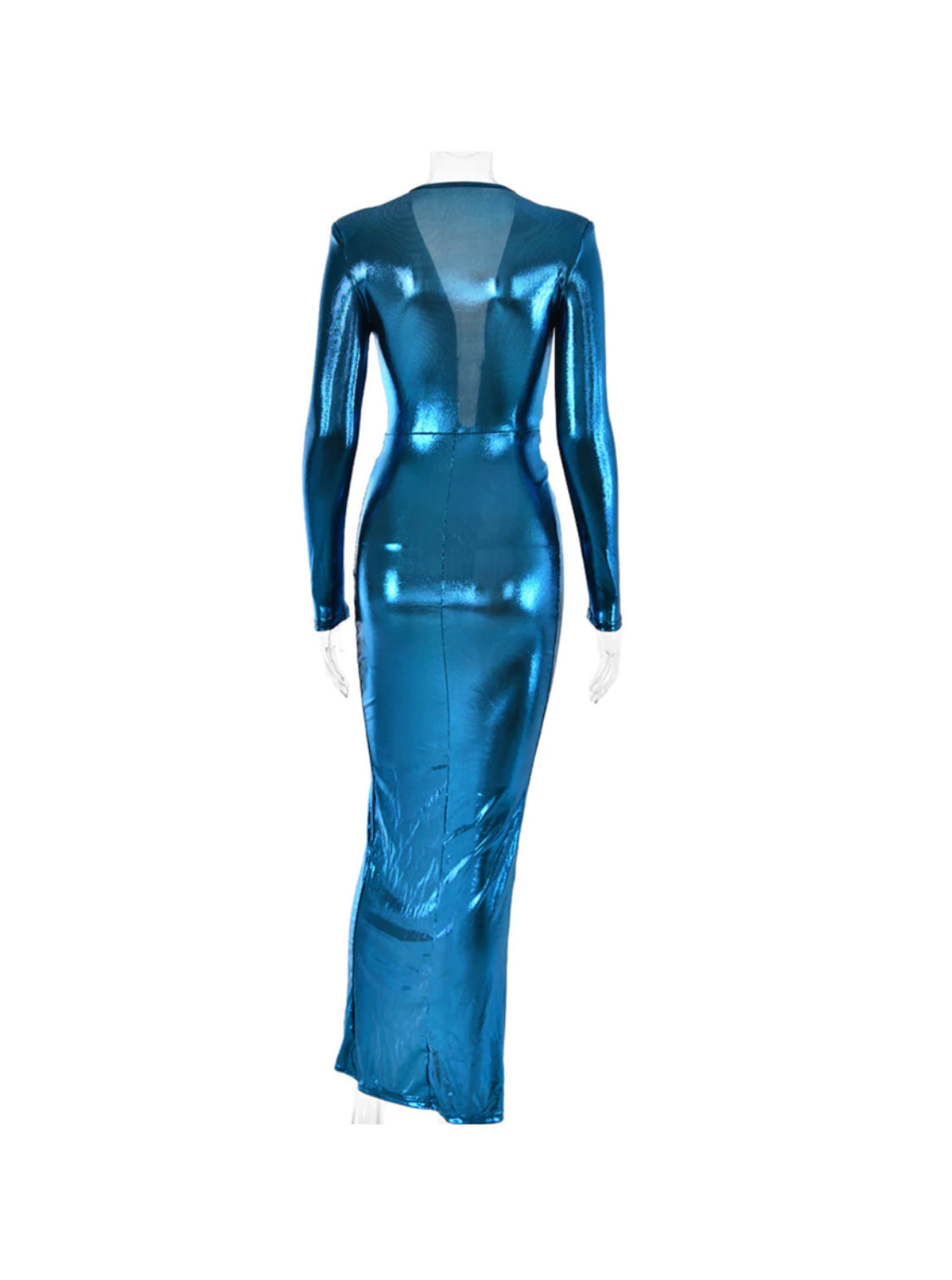 Boy metallic maxi dress