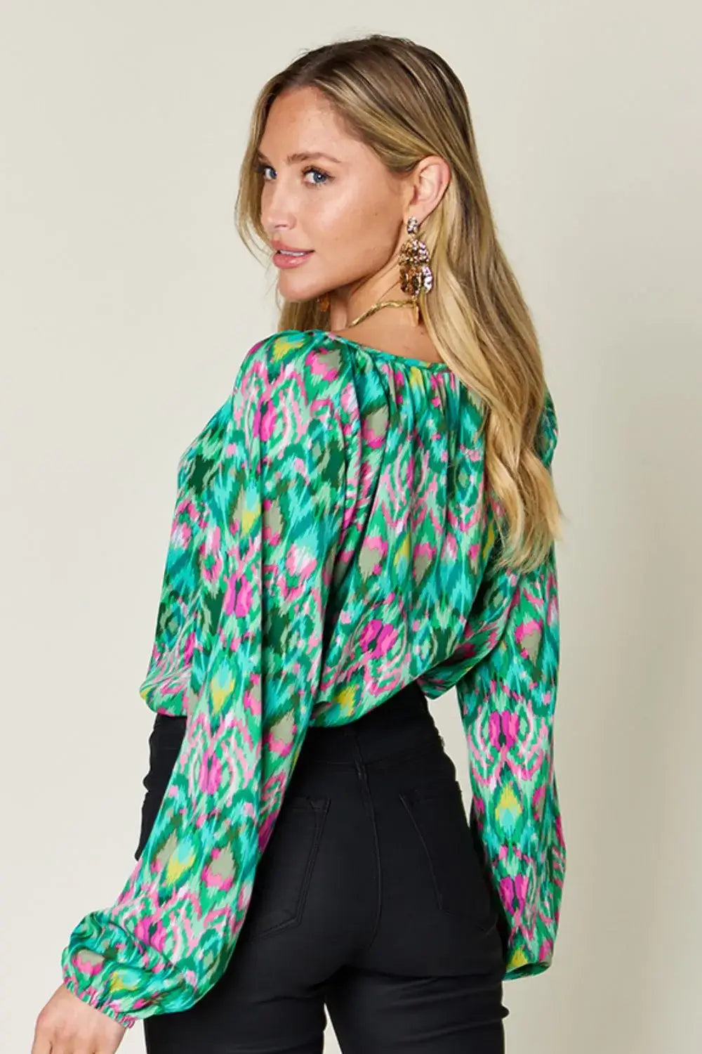 Swageye Electric Bloom Blouse
