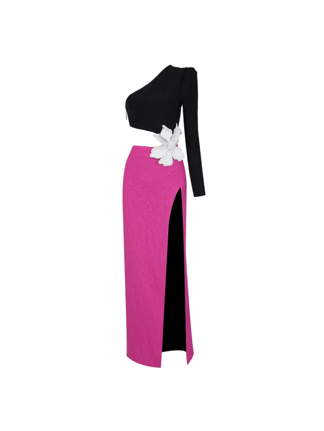 Mimi flower maxi dress