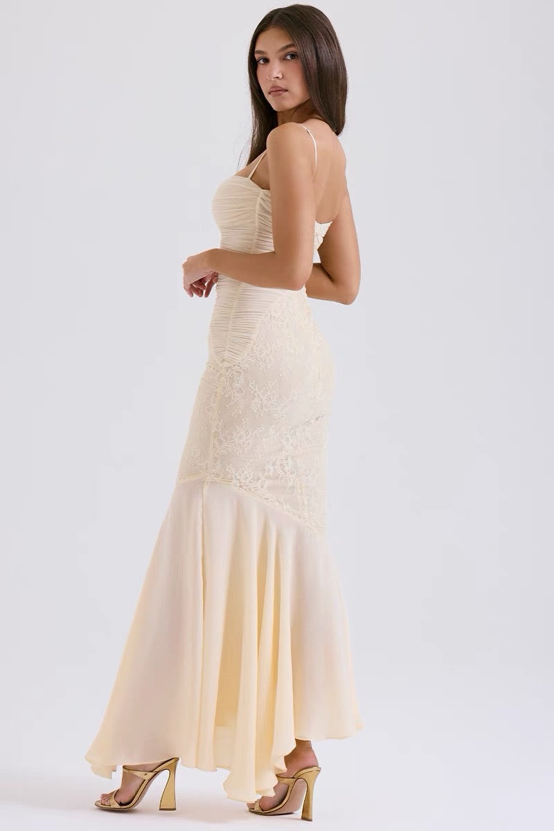 Felicia lace maxi dress