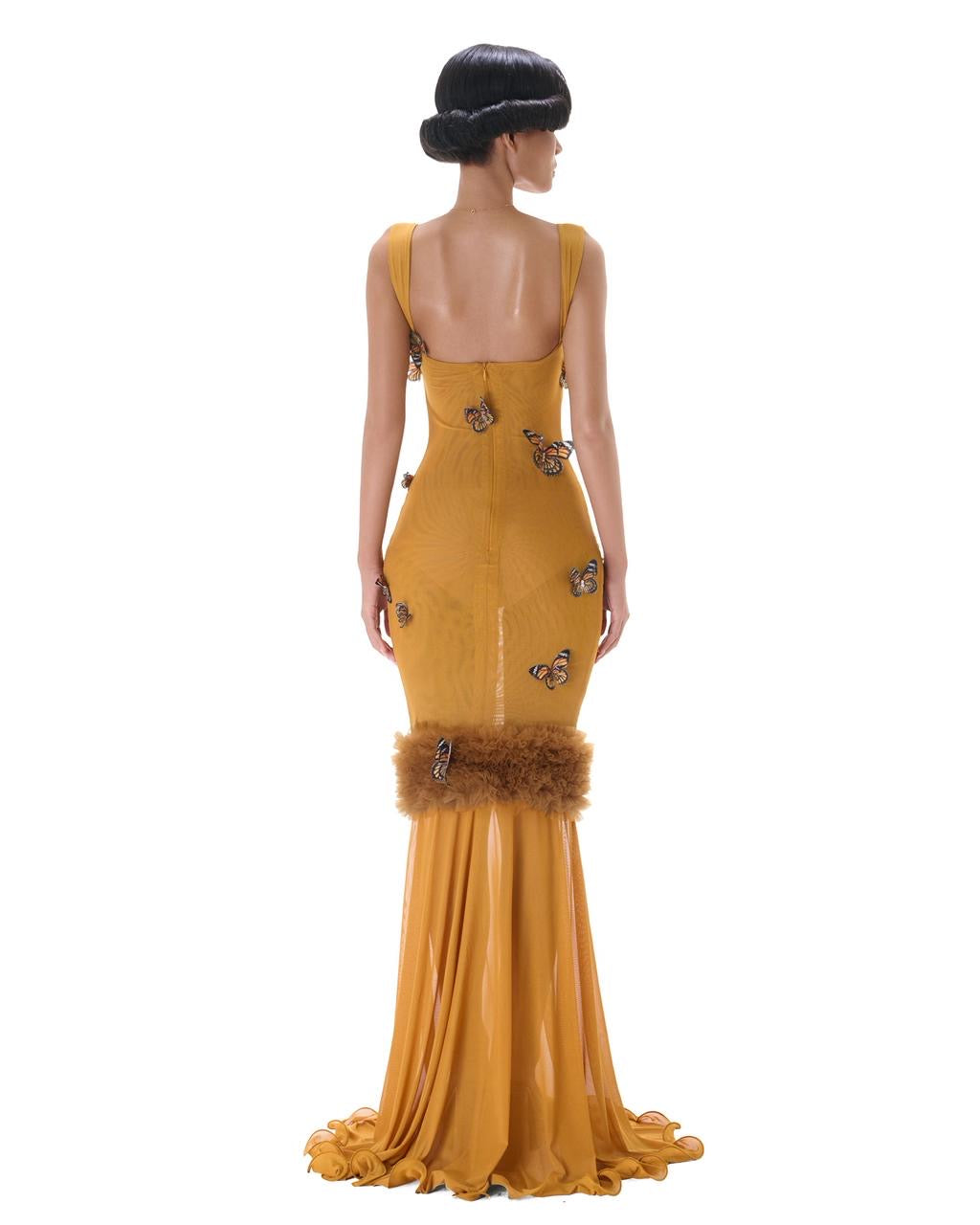 Lumina Maxi Dress - Yellow
