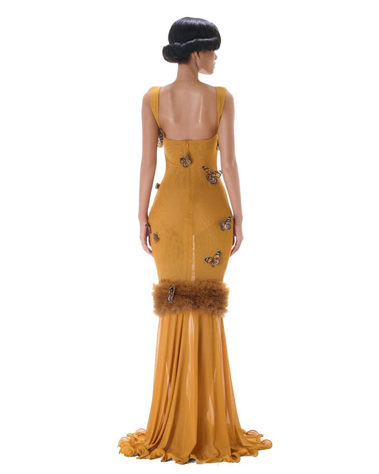 Lumina Maxi Dress - Yellow
