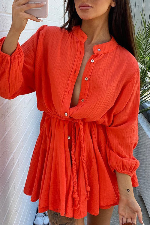 Adorable Intentions Mini Dress - 5 Colors Orange