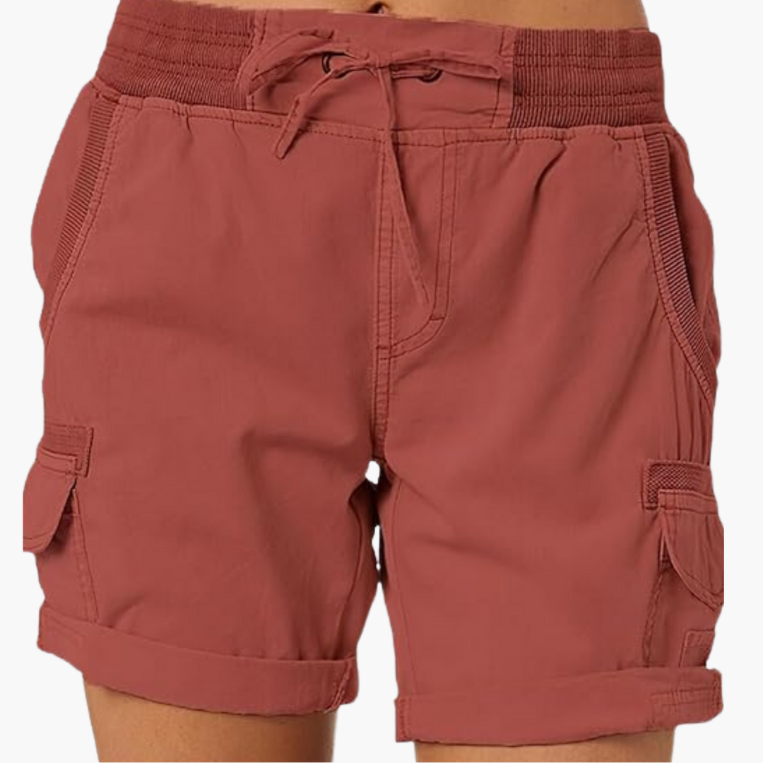 Short cargo confortable pour femme - Idéal pour une utilisation décontractée et pratique