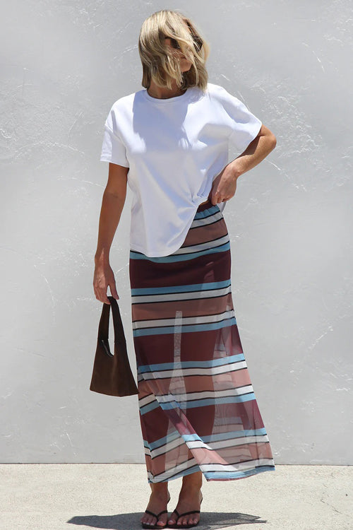 Subtle Sweetness Chiffon Maxi Skirt - 4 Colors