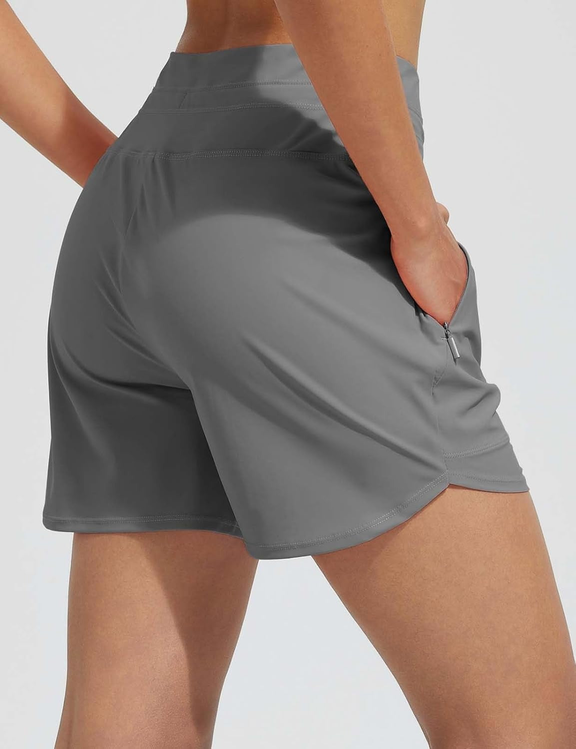 Women's 5" Swim Board Shorts High Waisted Quick Dry Swimsuit Swimming Bottoms(Buy 2 Free Shipping)