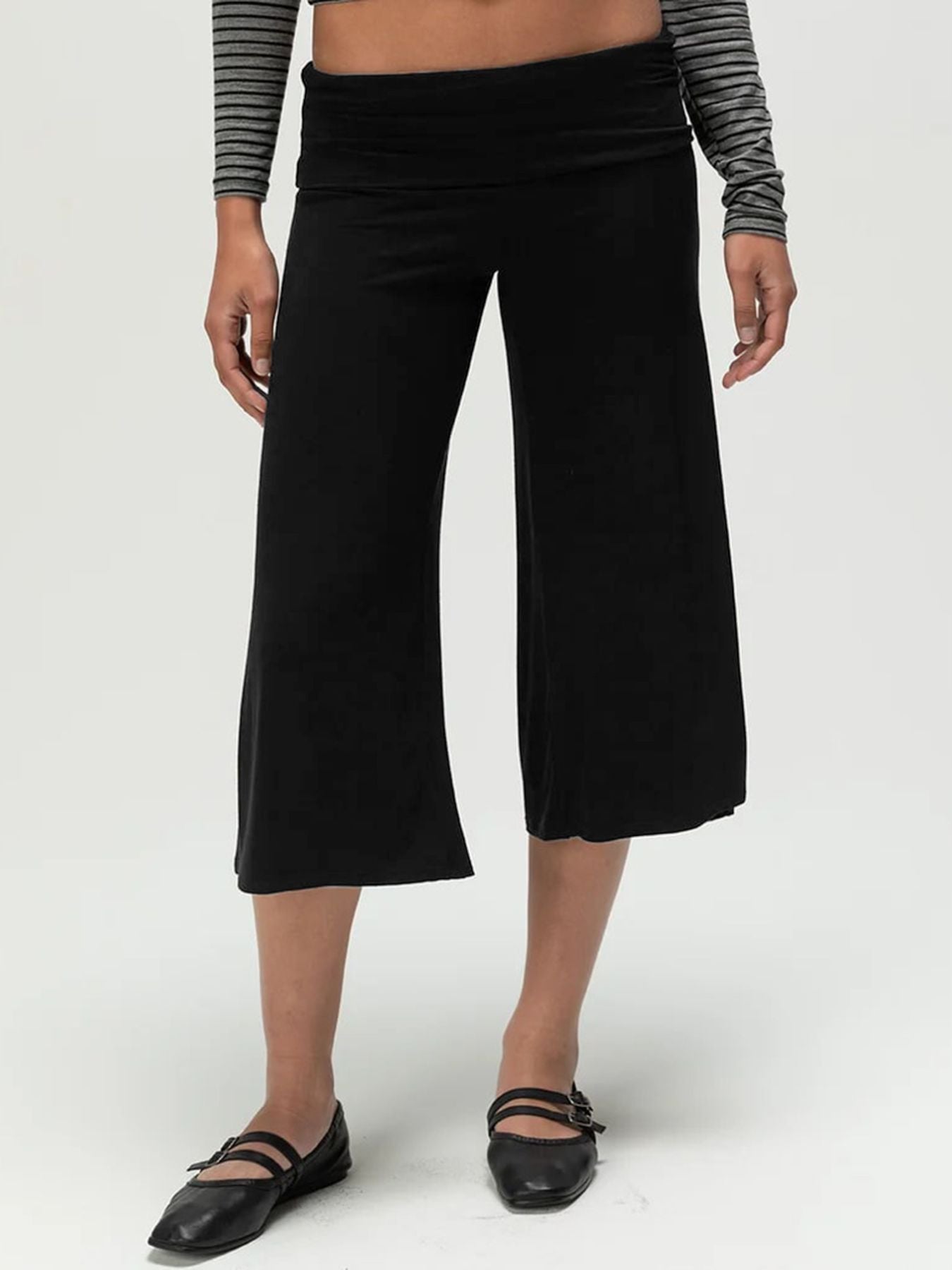 Wide Leg Capris