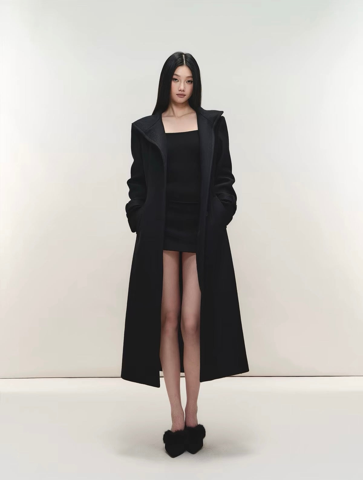 Sloane Sculpted Maxi Coat