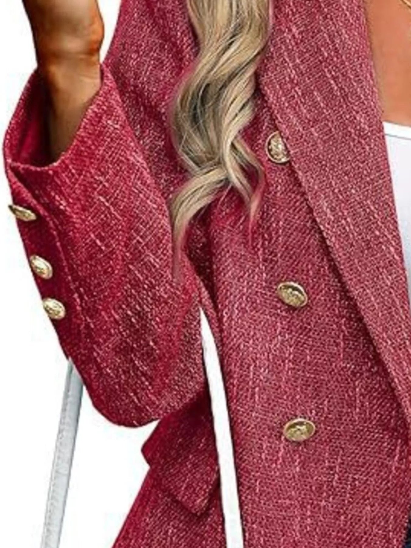 Chic Command Double-Breasted Blazer