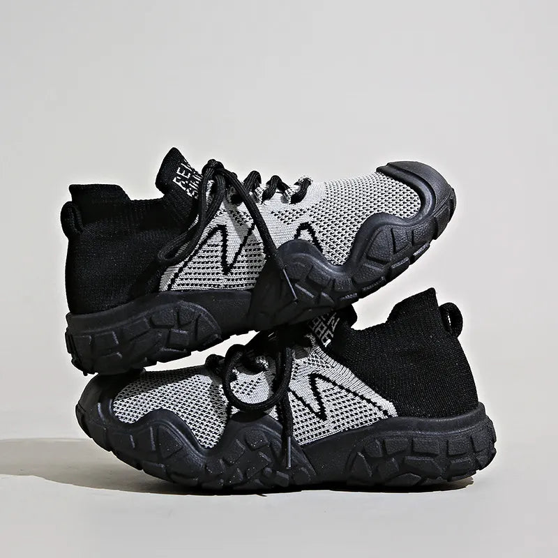 Contrast Mesh Platform Athletic