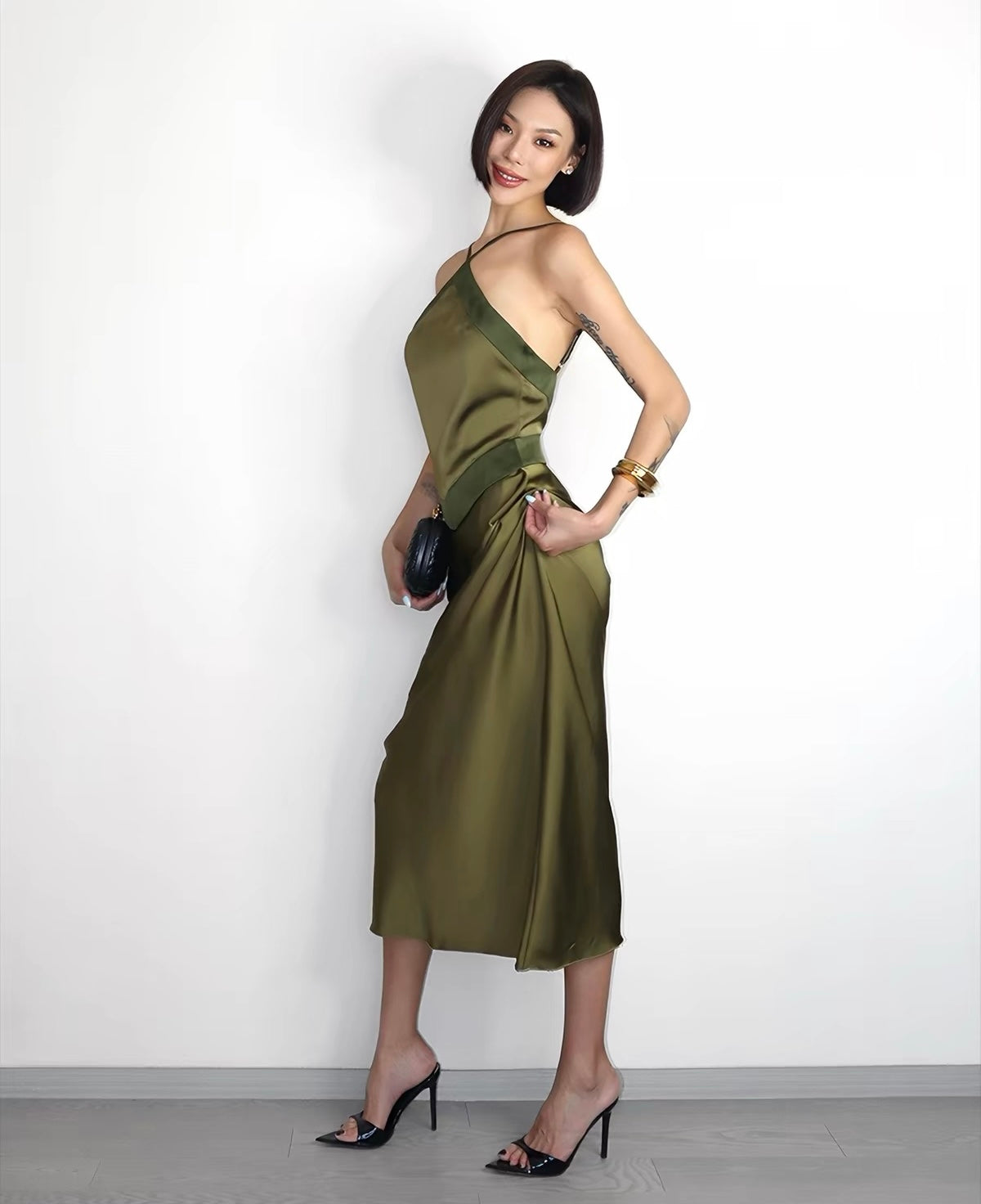 Olivienne Silk Gown