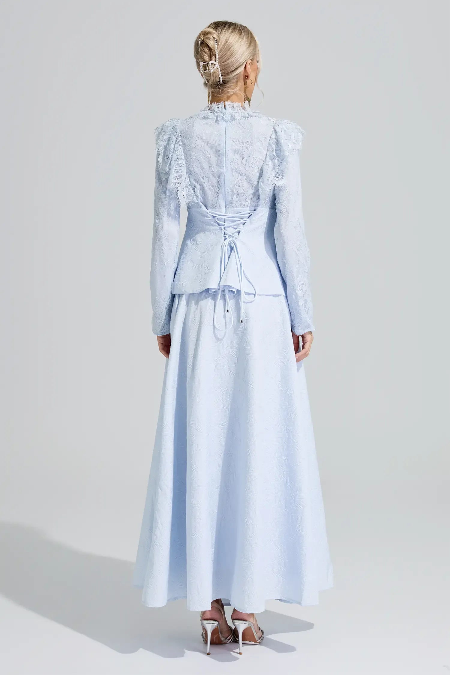 Aveline Lace Two-Piece Set