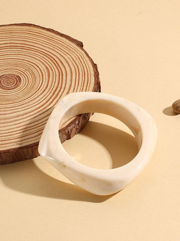 Irregular Bracelet Beige F