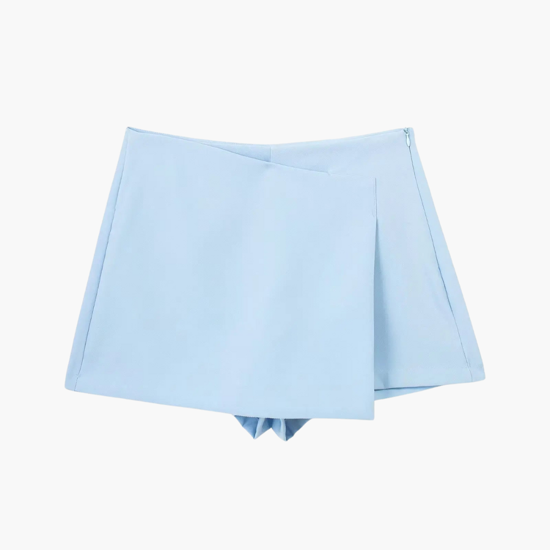 Rosie | High-Waisted Skort with Pleated Design