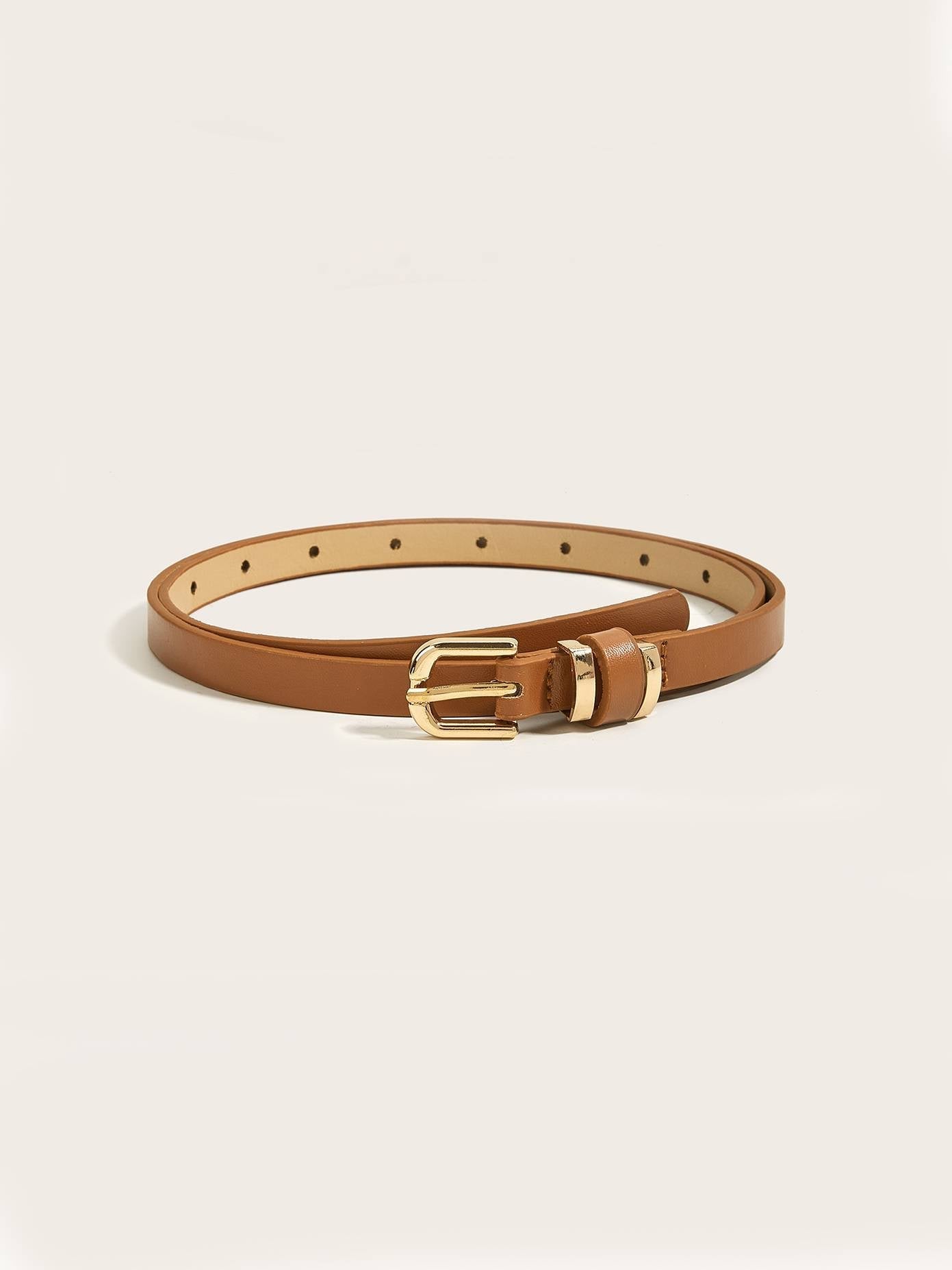 Minimalist Classic Belt Camel F
