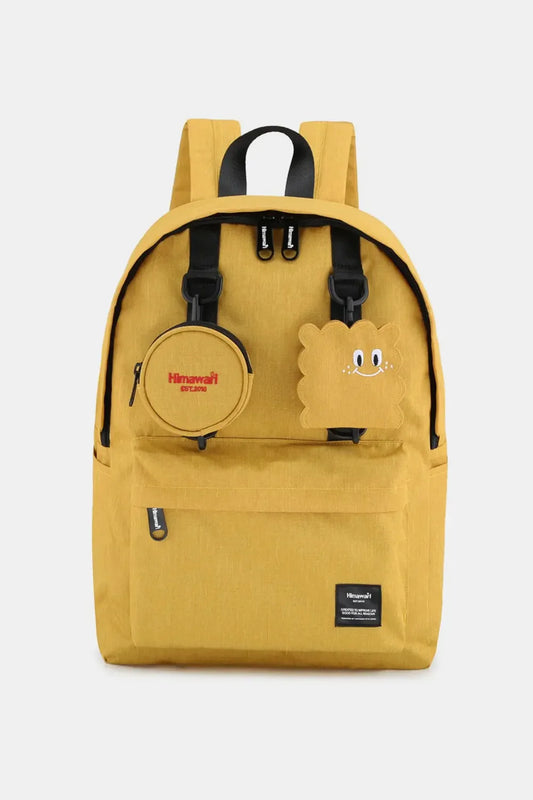 Canvas Backpack – Waterproof, Detachable Coin Purse