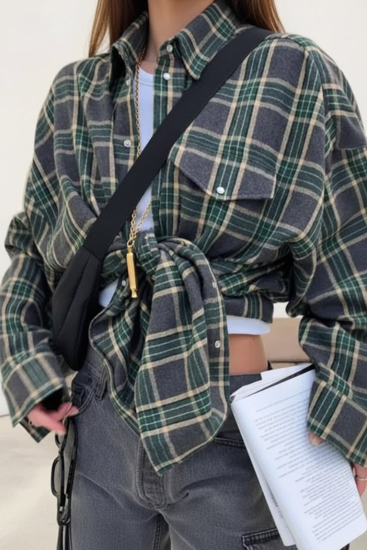 HARPER PLAID SHIRT
