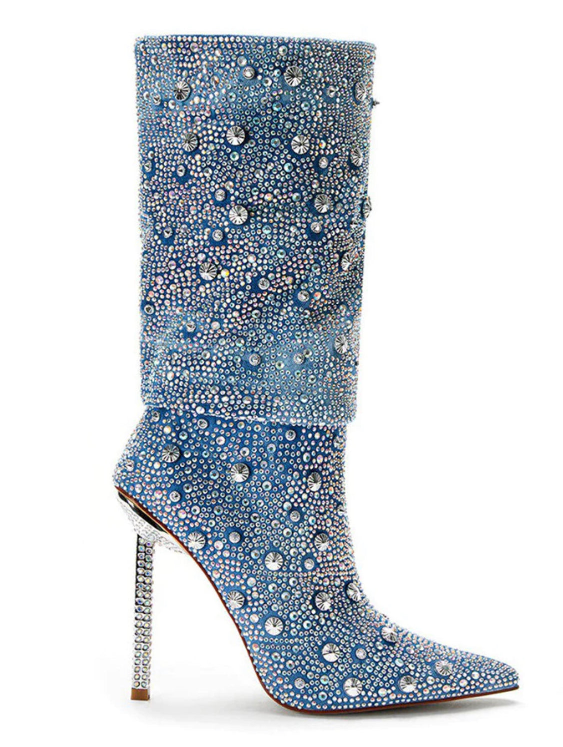 Silla rhinestone boots