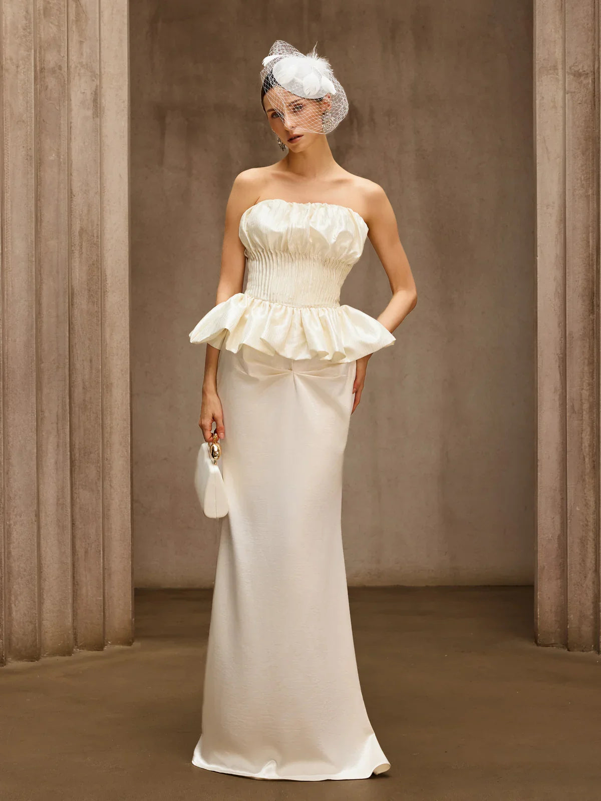 Seraphine Peplum Gown