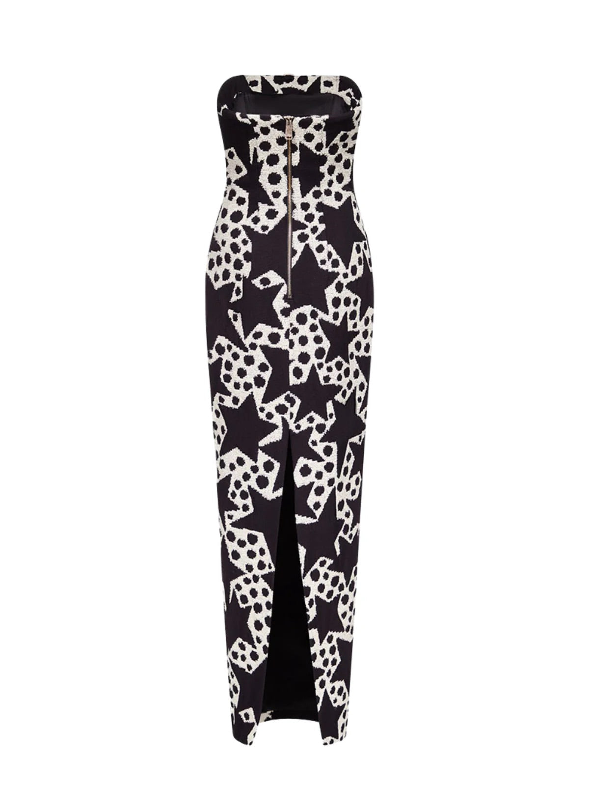 Anaëlle star/dot maxi dress