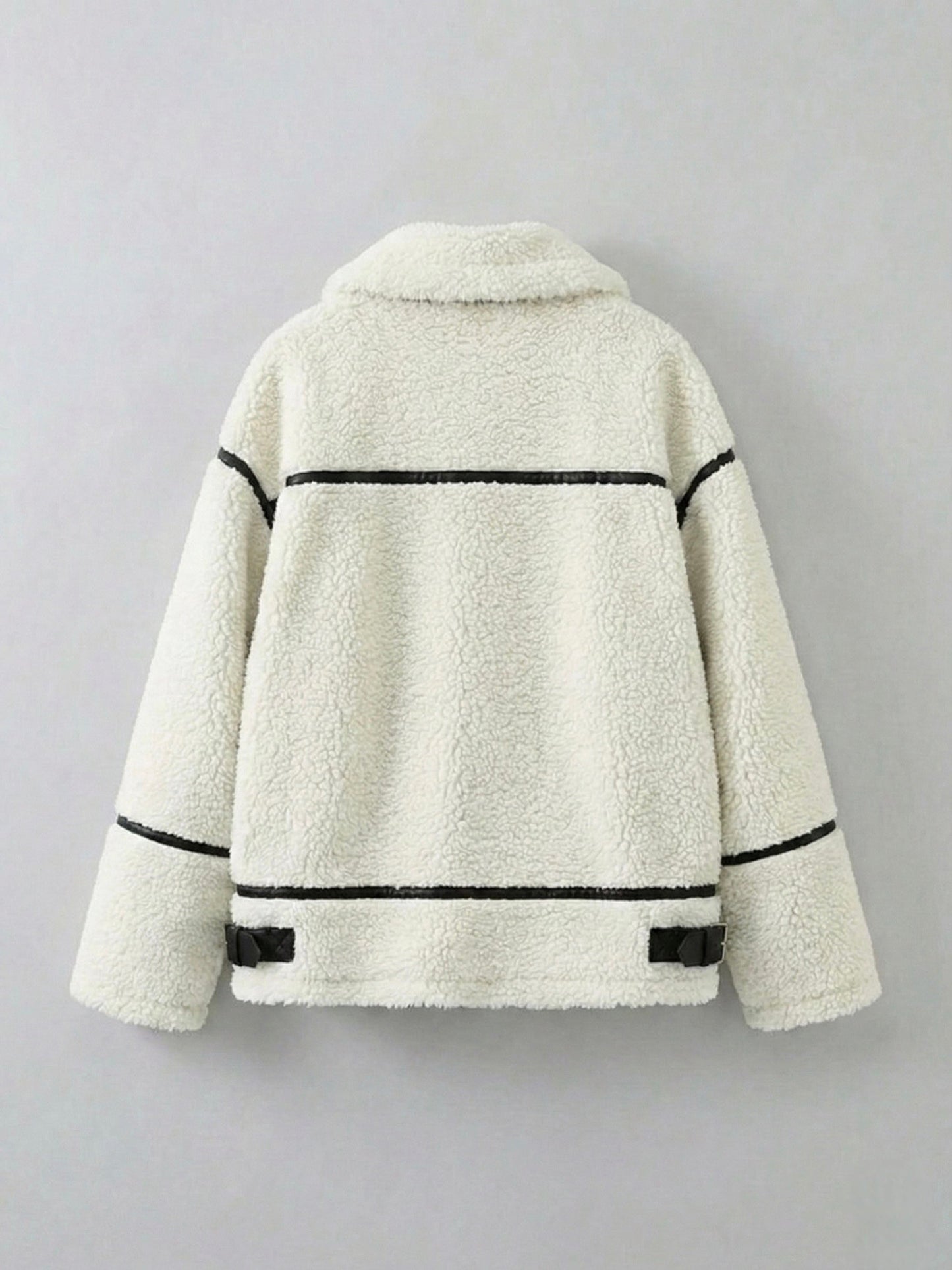 Mathilda | Faux Shearling Zip-Up Jacket