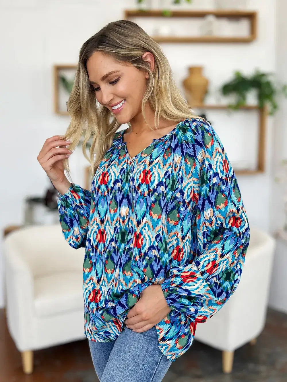 Swageye Electric Bloom Blouse