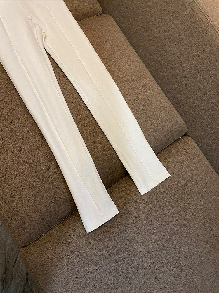 Aline button pants
