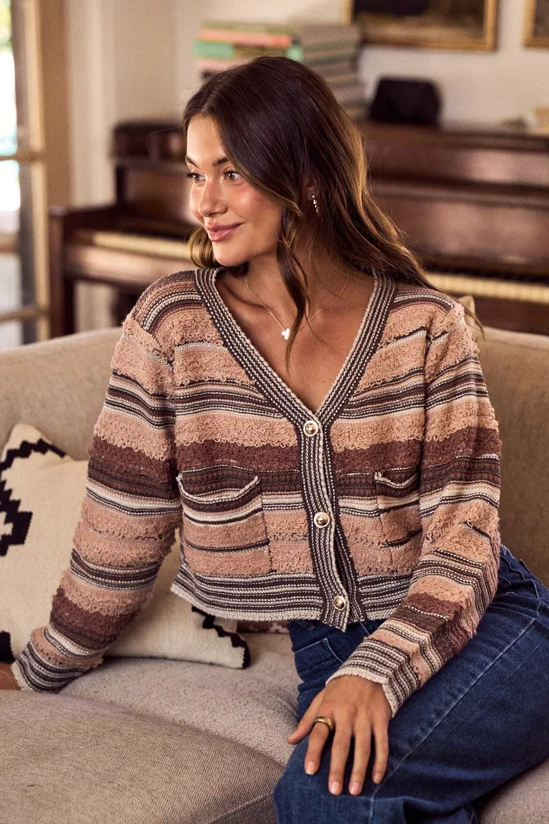 Rustic Retreat Knit Cardigan