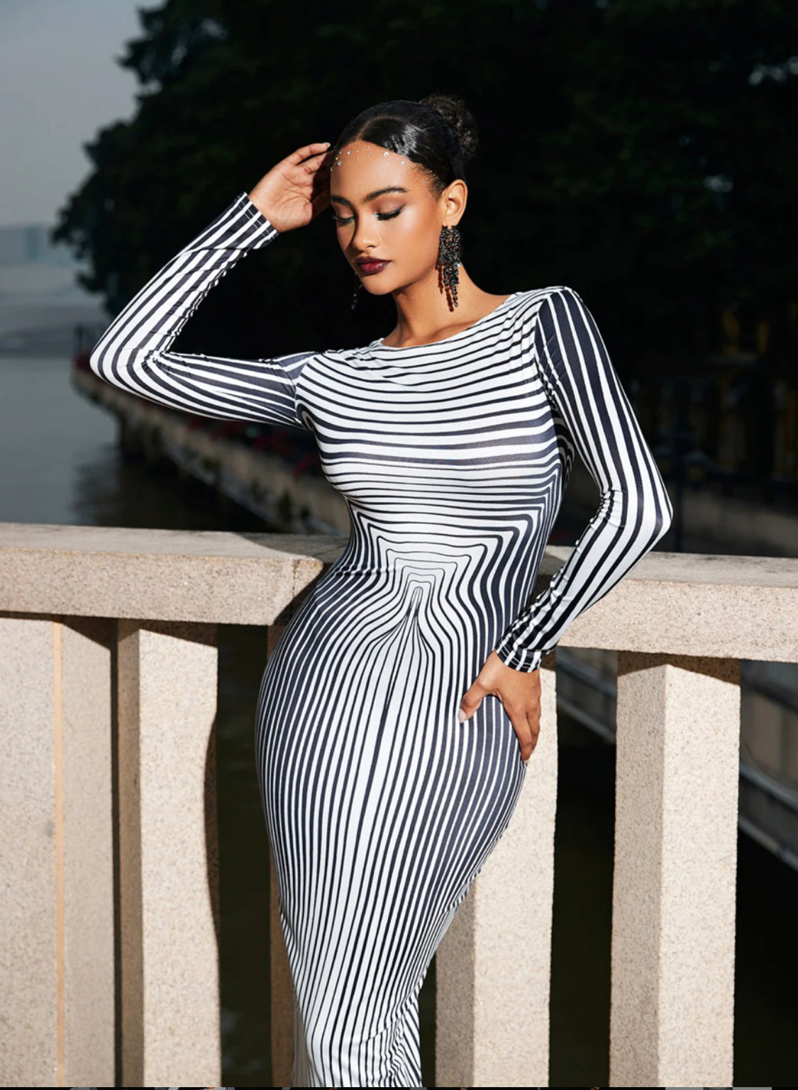 Nisa maxi dress