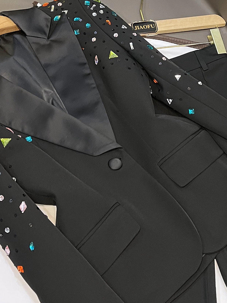 Delila suit set- black