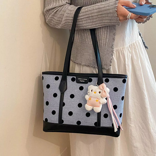 Polka Dot Shoulder Bag